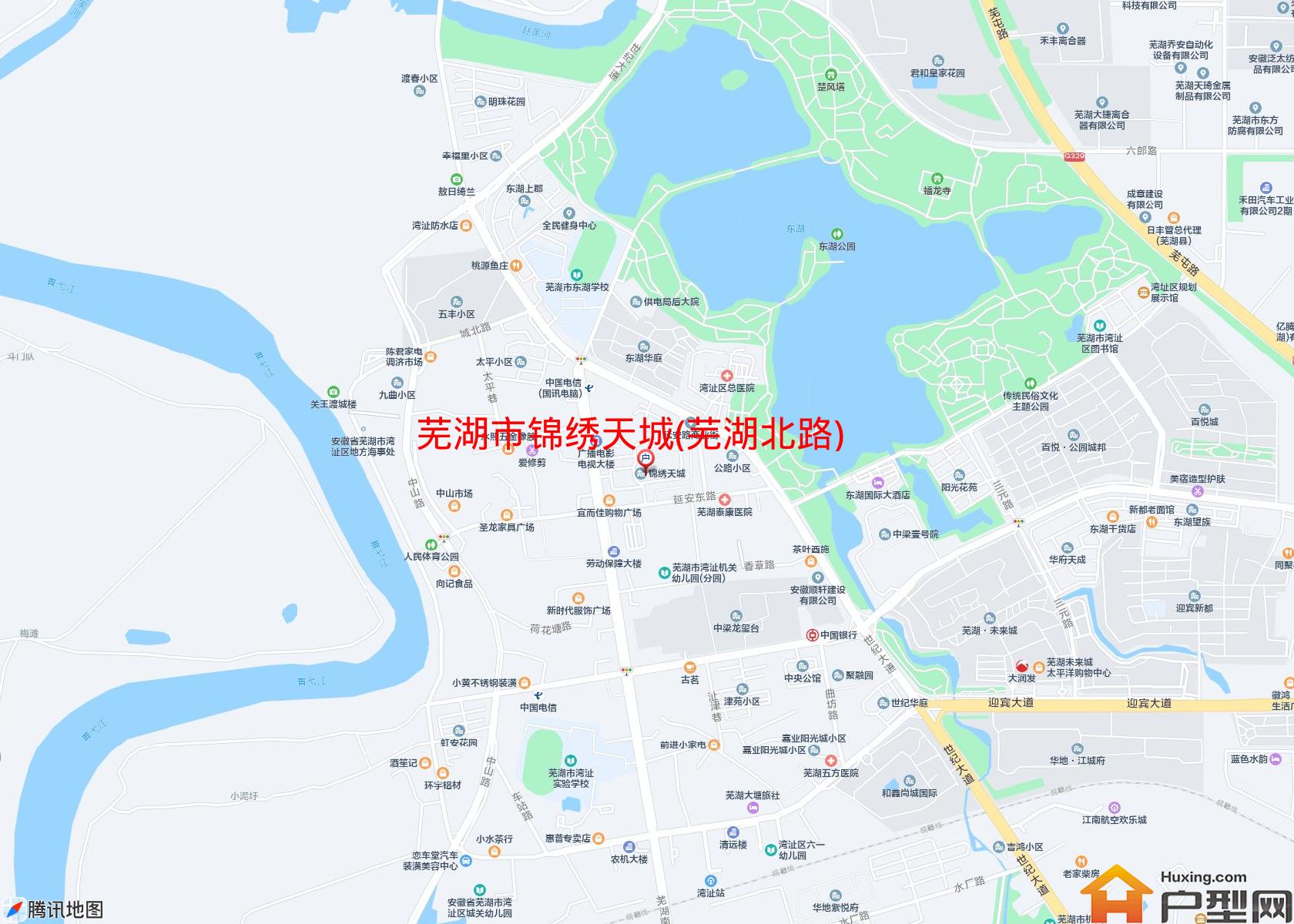锦绣天城(芜湖北路)小区 - 户型网