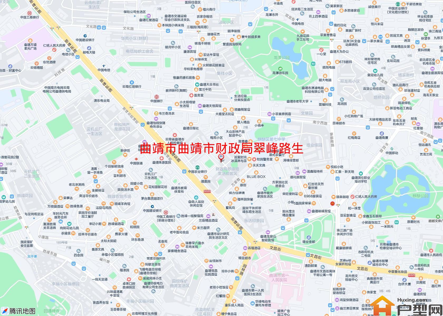 曲靖市财政局翠峰路生活住宿区(翠峰路50号)小区 - 户型网