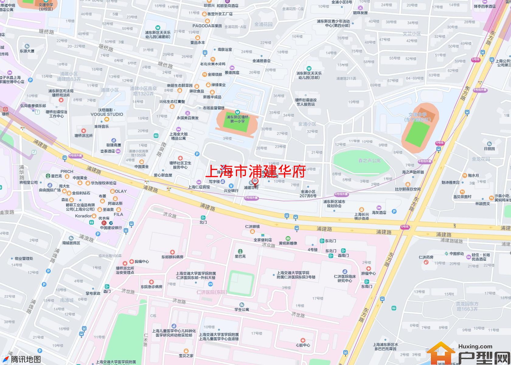 浦建华府小区 - 户型网