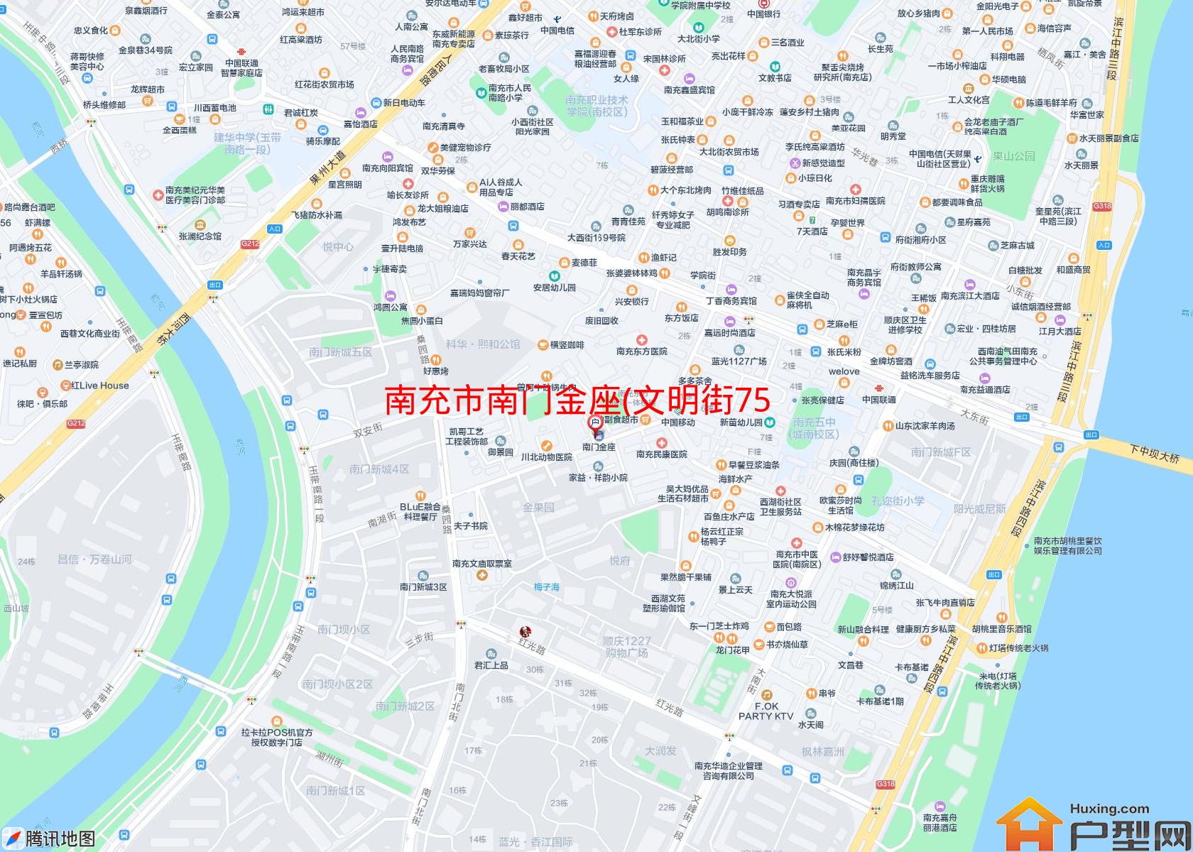 南门金座(文明街75号)小区 - 户型网