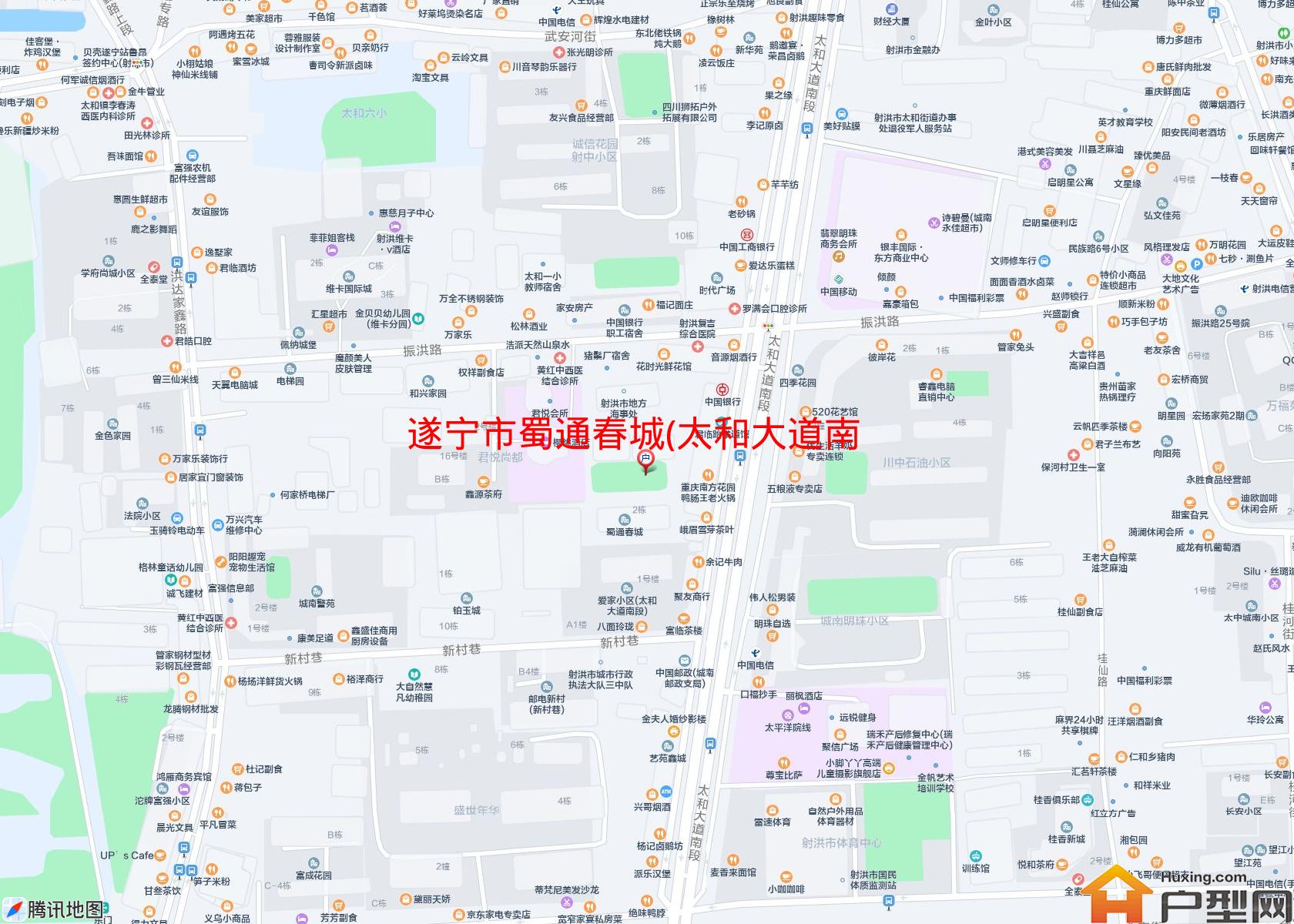 蜀通春城(太和大道南段144号)小区 - 户型网