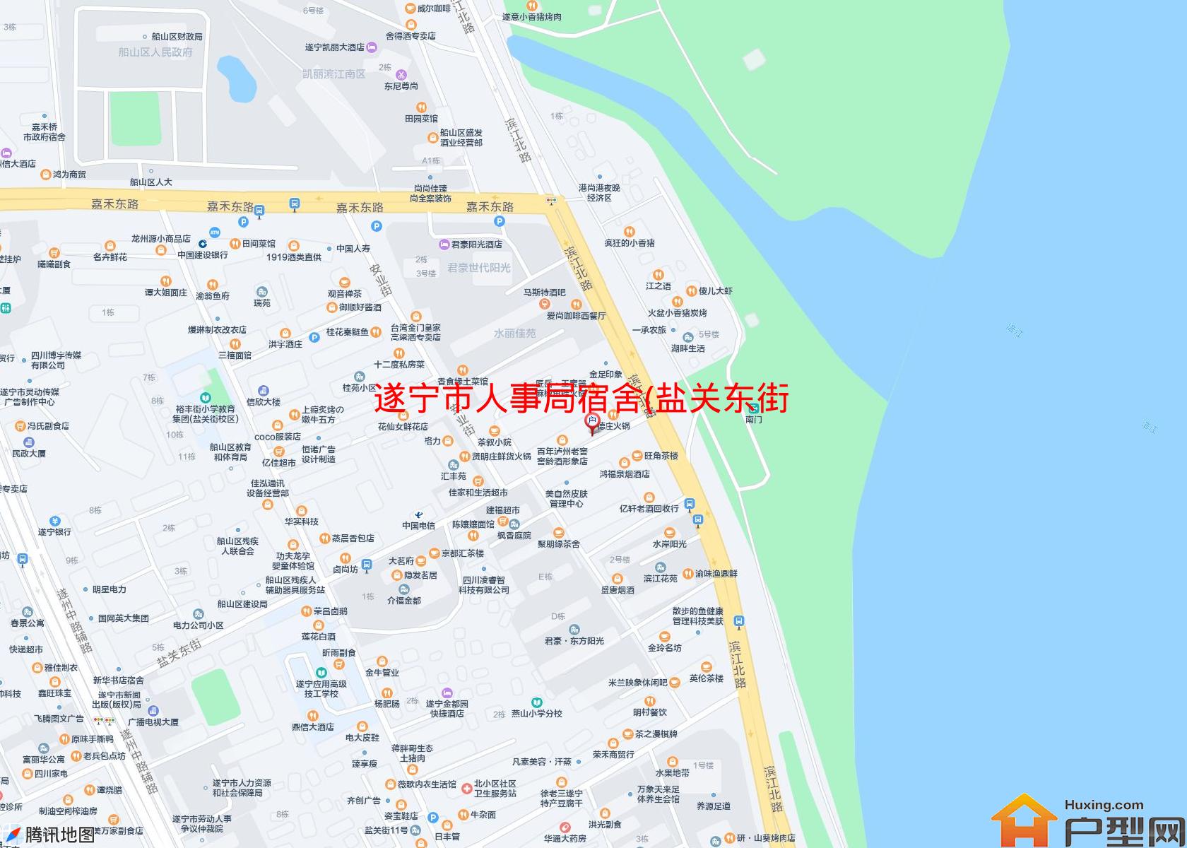 人事局宿舍(盐关东街83号)小区 - 户型网
