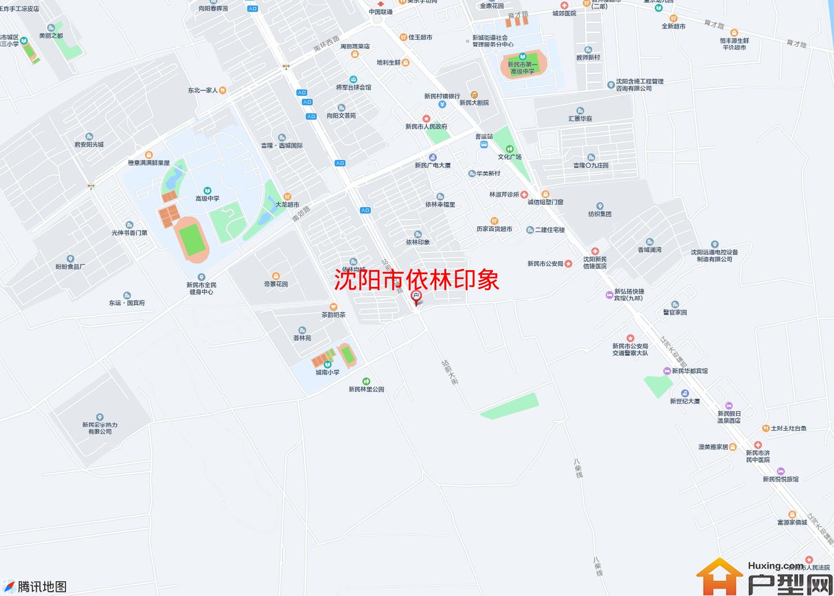 依林印象小区 - 户型网