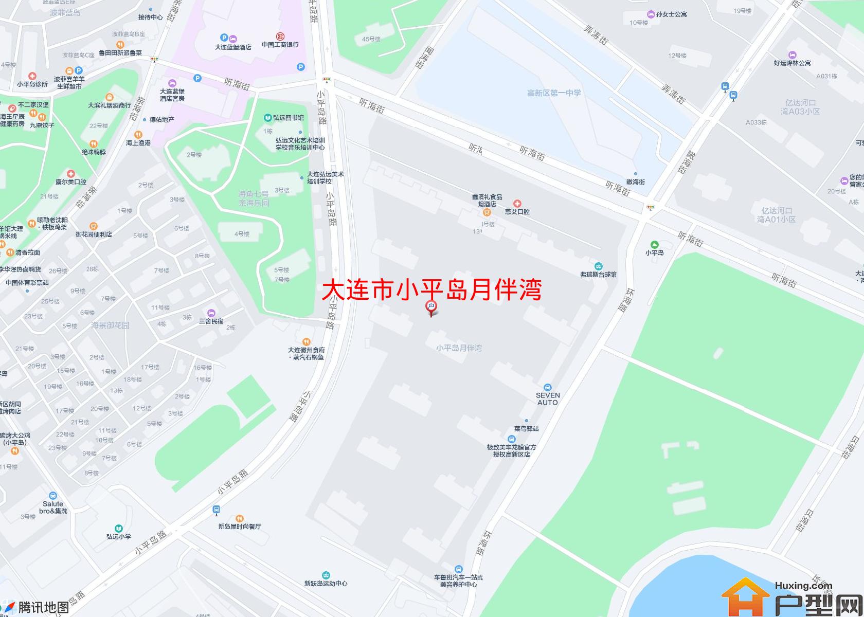 小平岛月伴湾小区 - 户型网