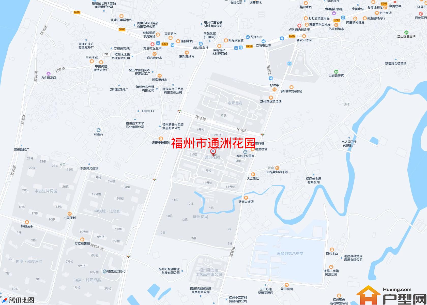 通洲花园小区 - 户型网