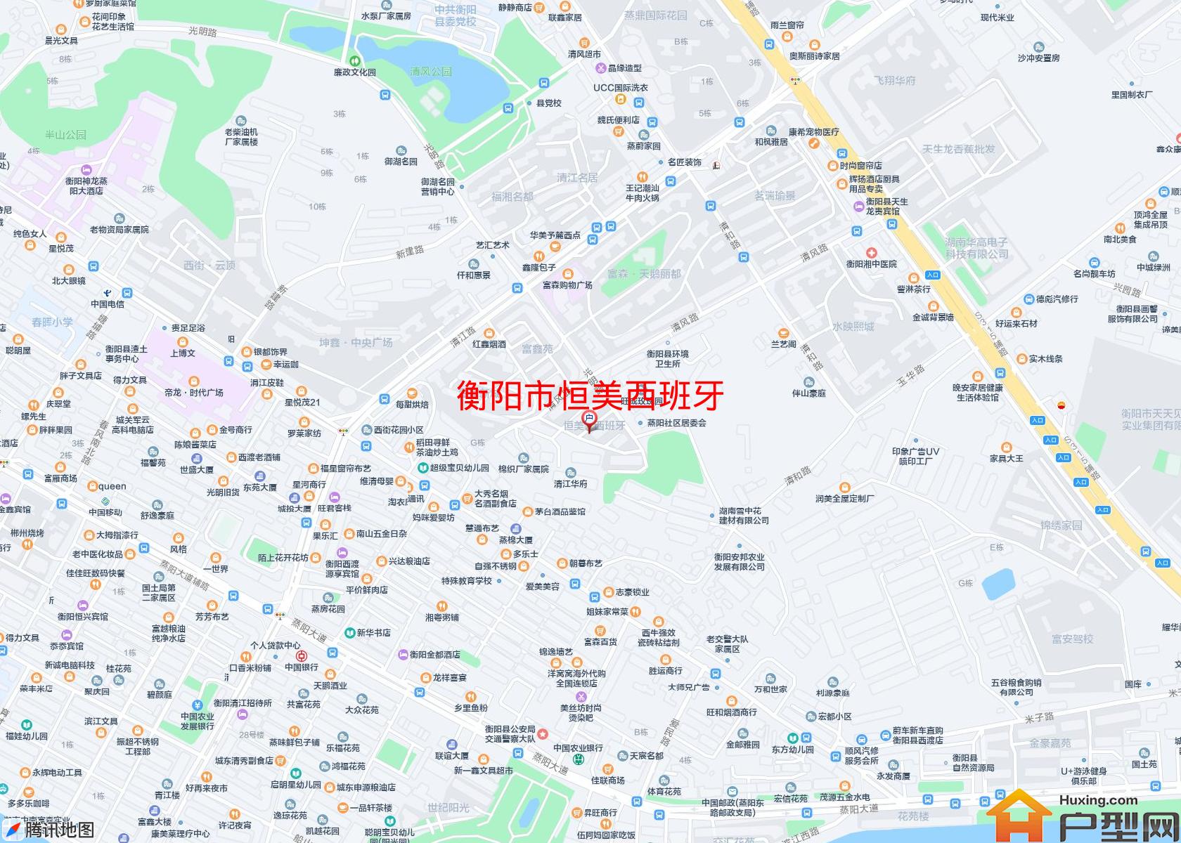 恒美西班牙小区 - 户型网