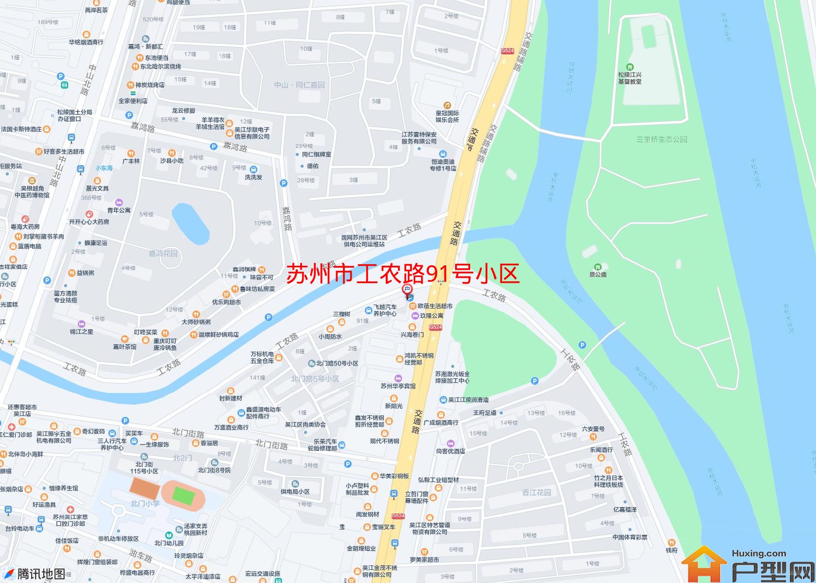 工农路91号小区小区 - 户型网