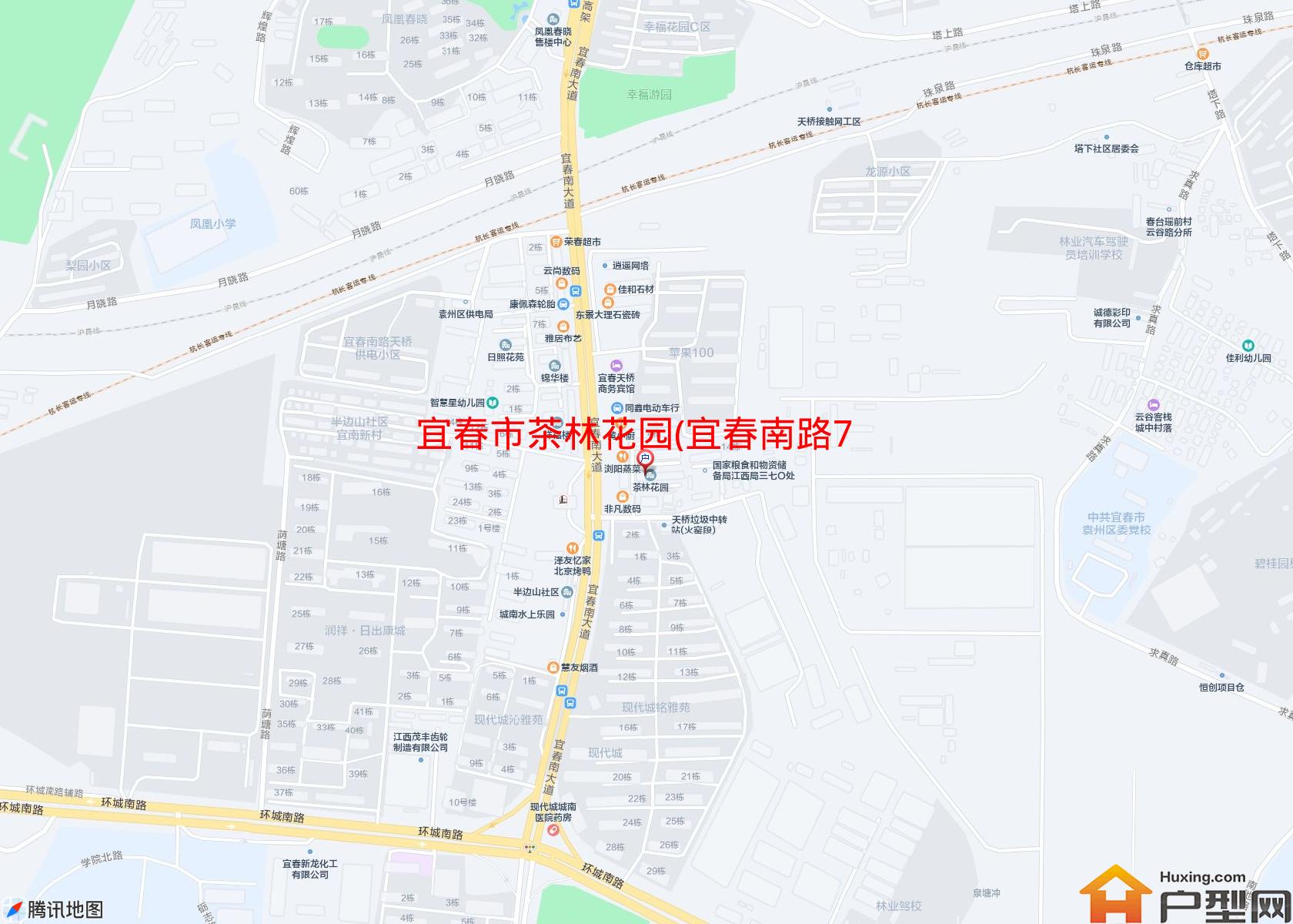 茶林花园(宜春南路701号)小区 - 户型网
