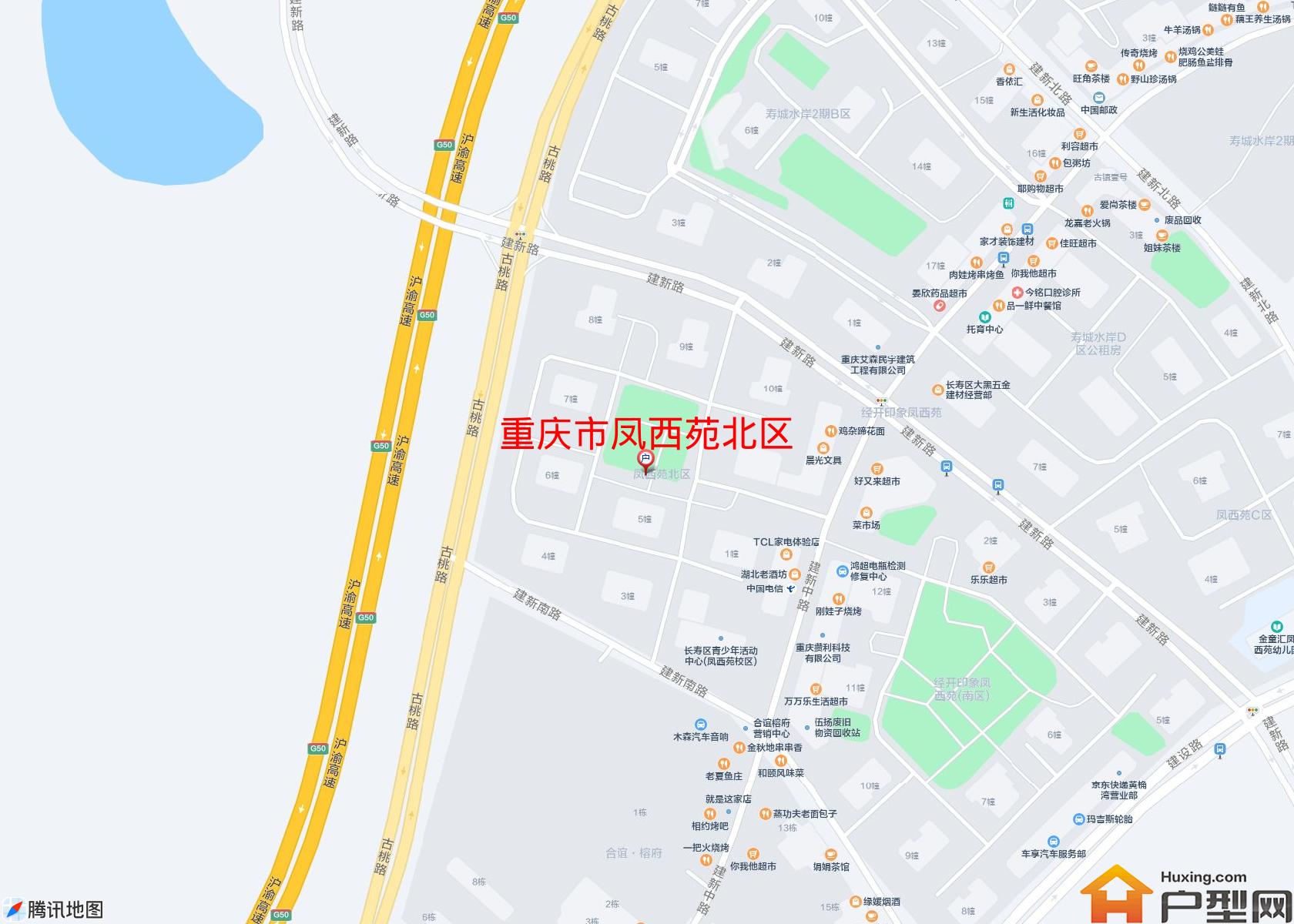 凤西苑北区小区 - 户型网