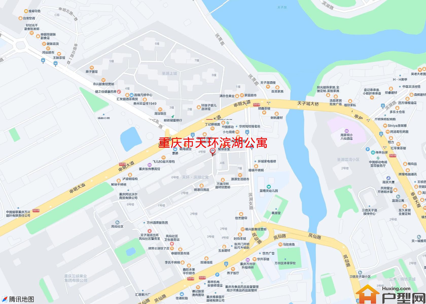 天环滨湖公寓小区 - 户型网