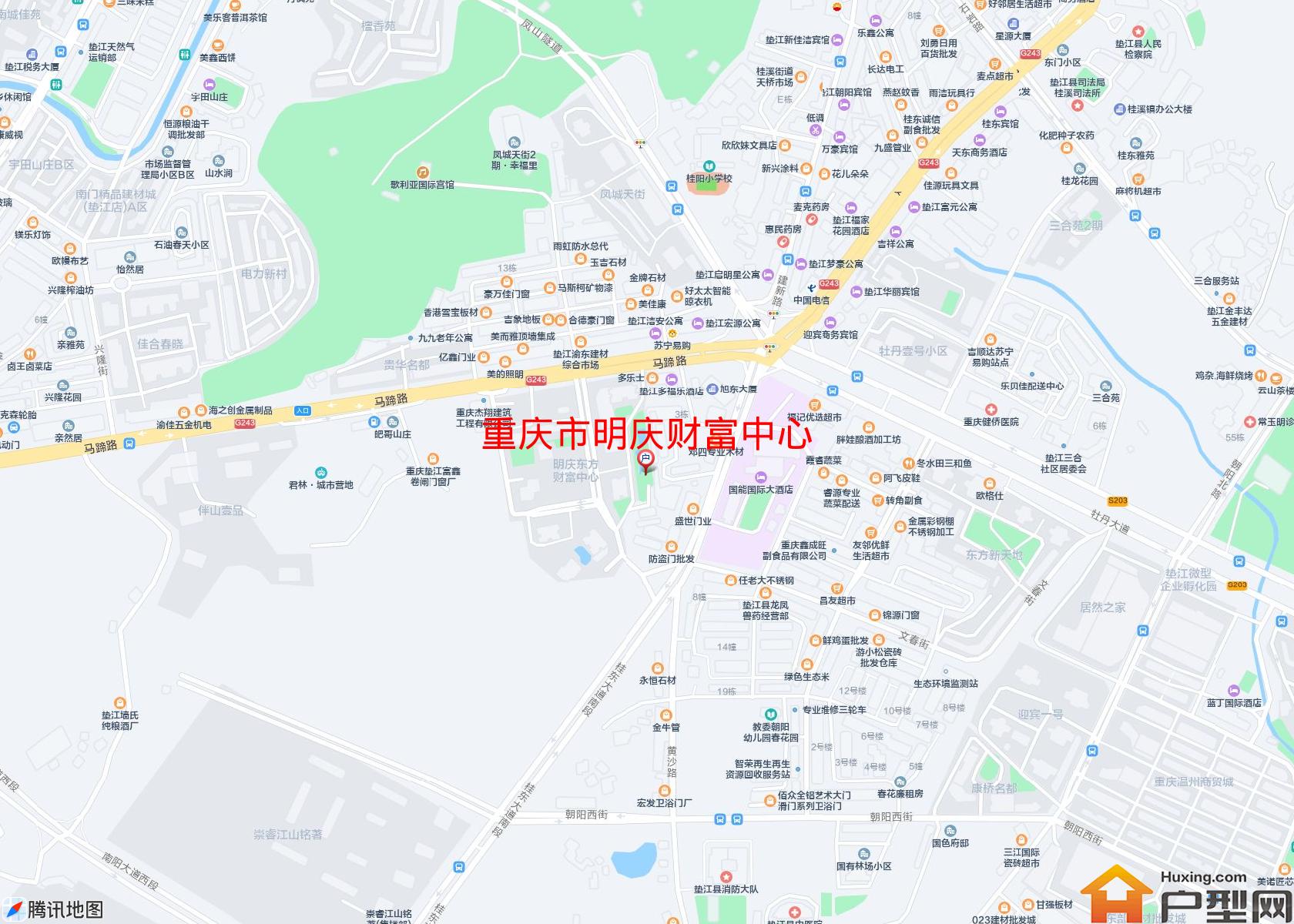 明庆财富中心小区 - 户型网
