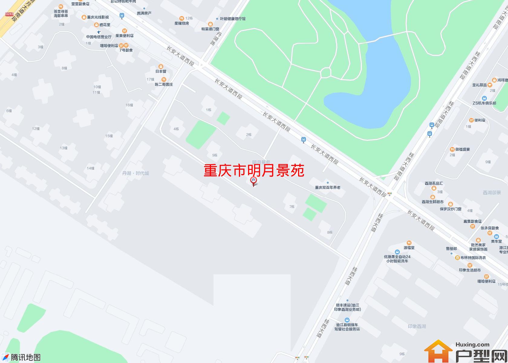 明月景苑小区 - 户型网
