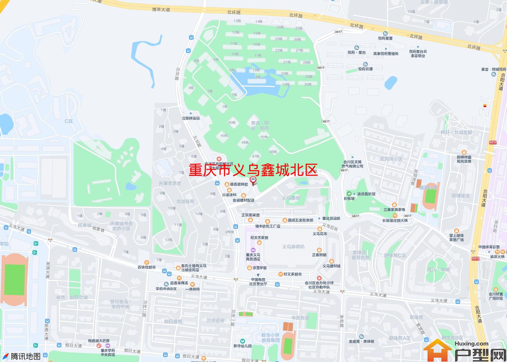 义乌鑫城北区小区 - 户型网