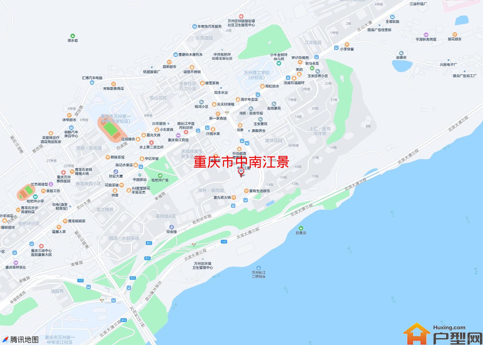 中南江景小区 - 户型网