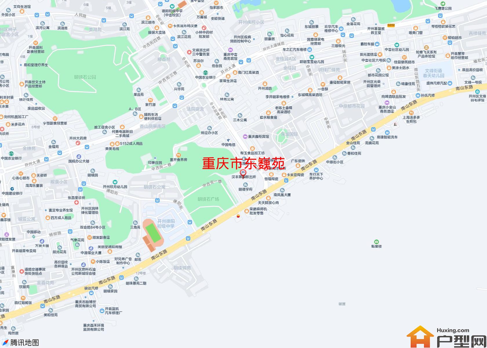 东巍苑小区 - 户型网