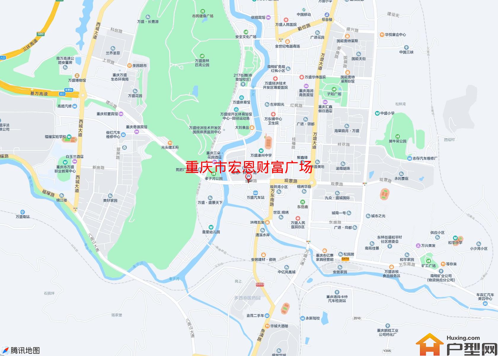 宏恩财富广场小区 - 户型网