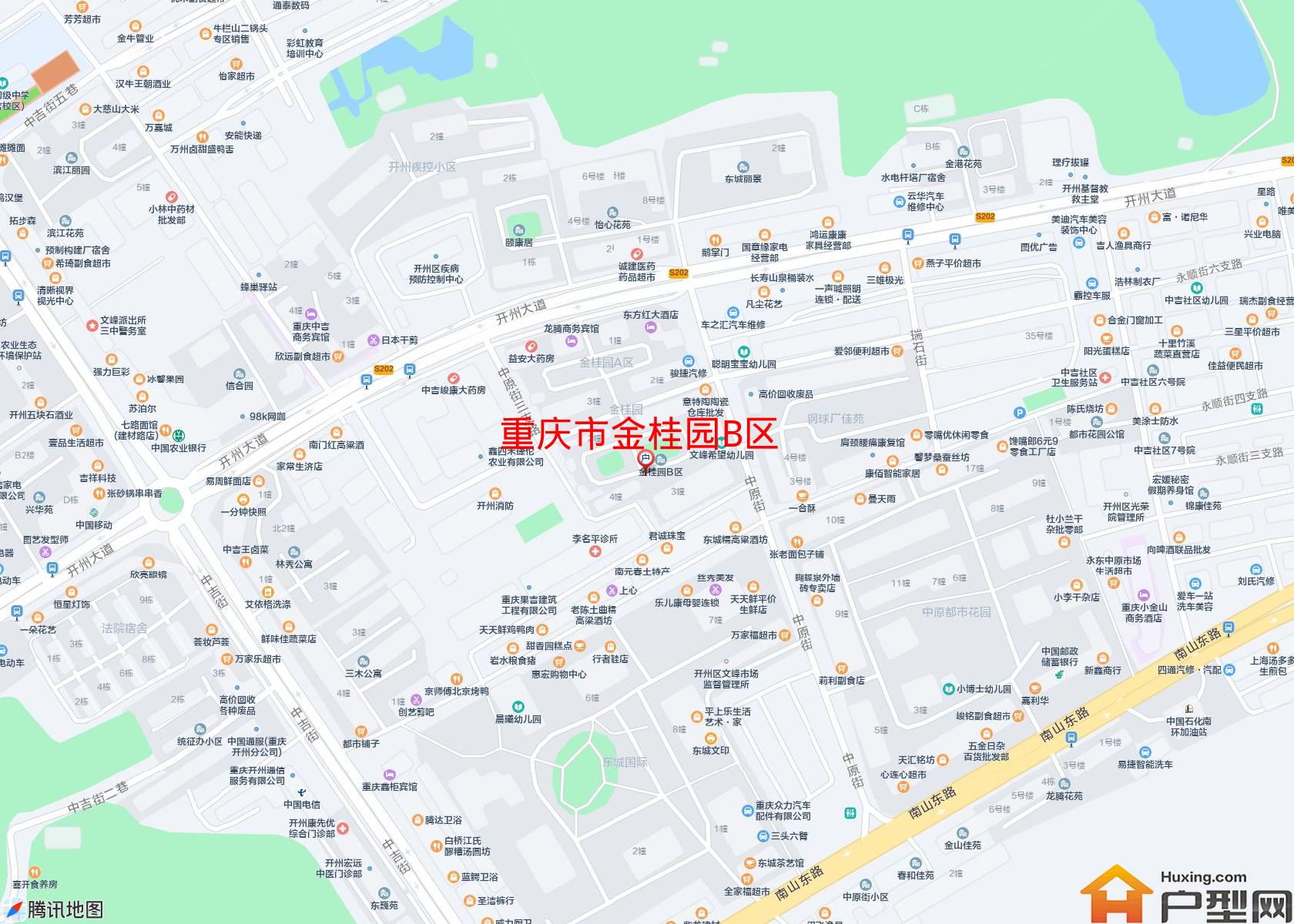 金桂园B区小区 - 户型网