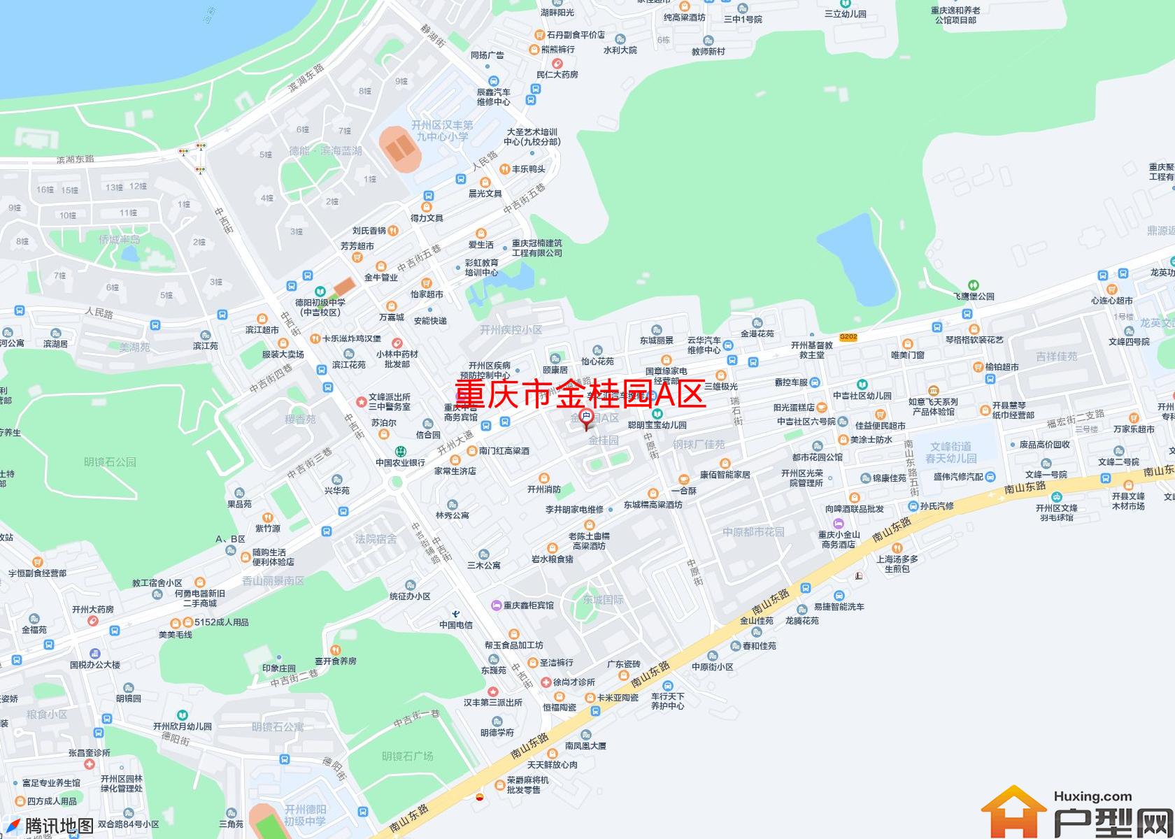 金桂园A区小区 - 户型网