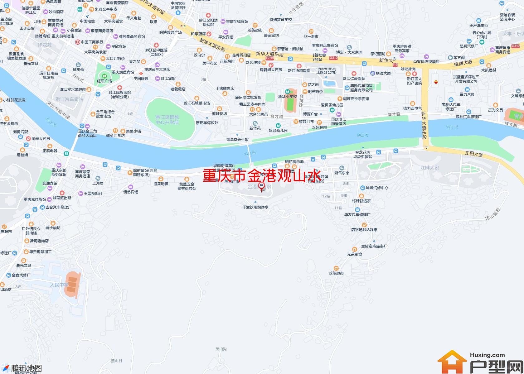 金港观山水小区 - 户型网