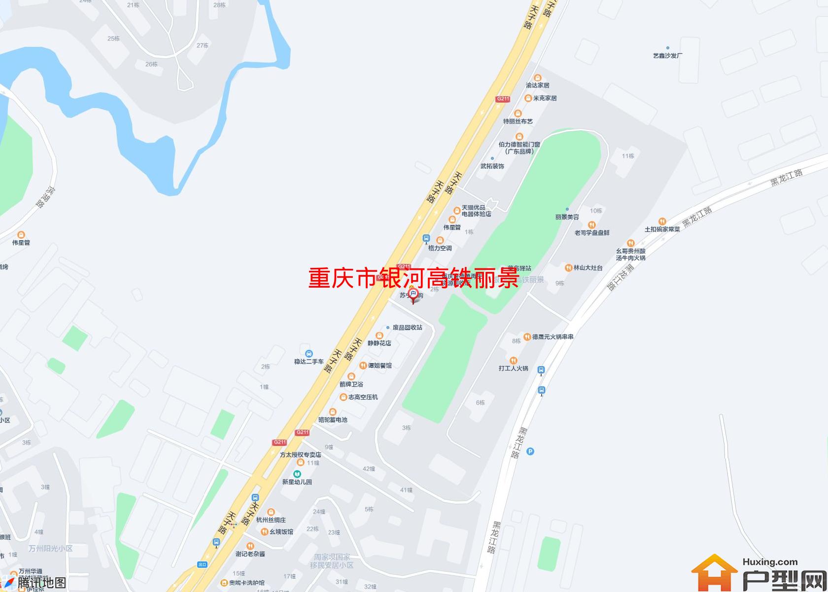 银河高铁丽景小区 - 户型网