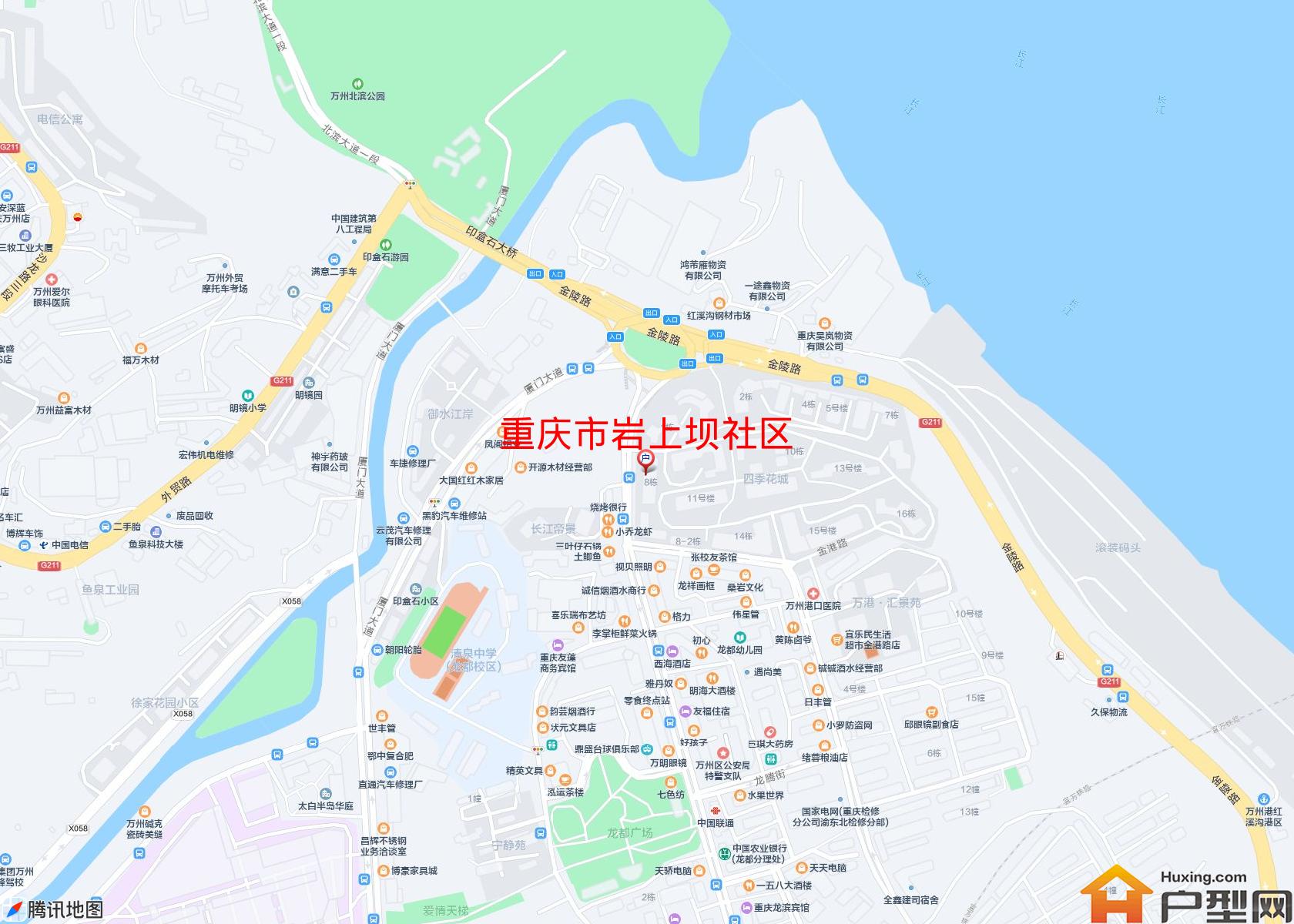 岩上坝社区小区 - 户型网