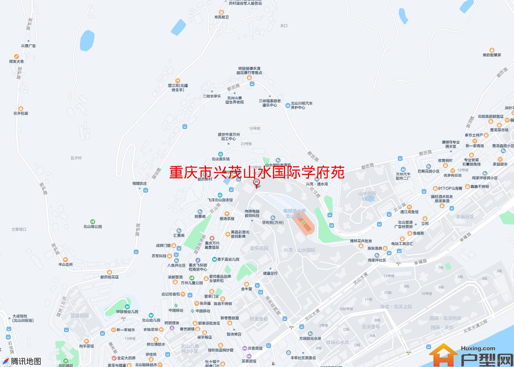 兴茂山水国际学府苑小区 - 户型网
