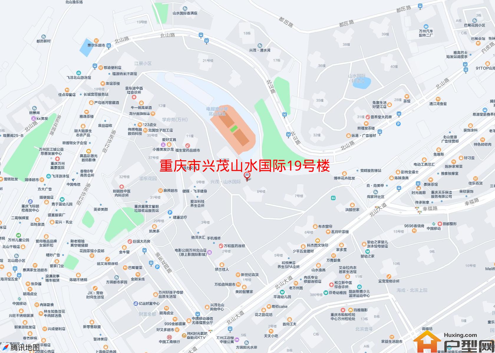 兴茂山水国际19号楼小区 - 户型网