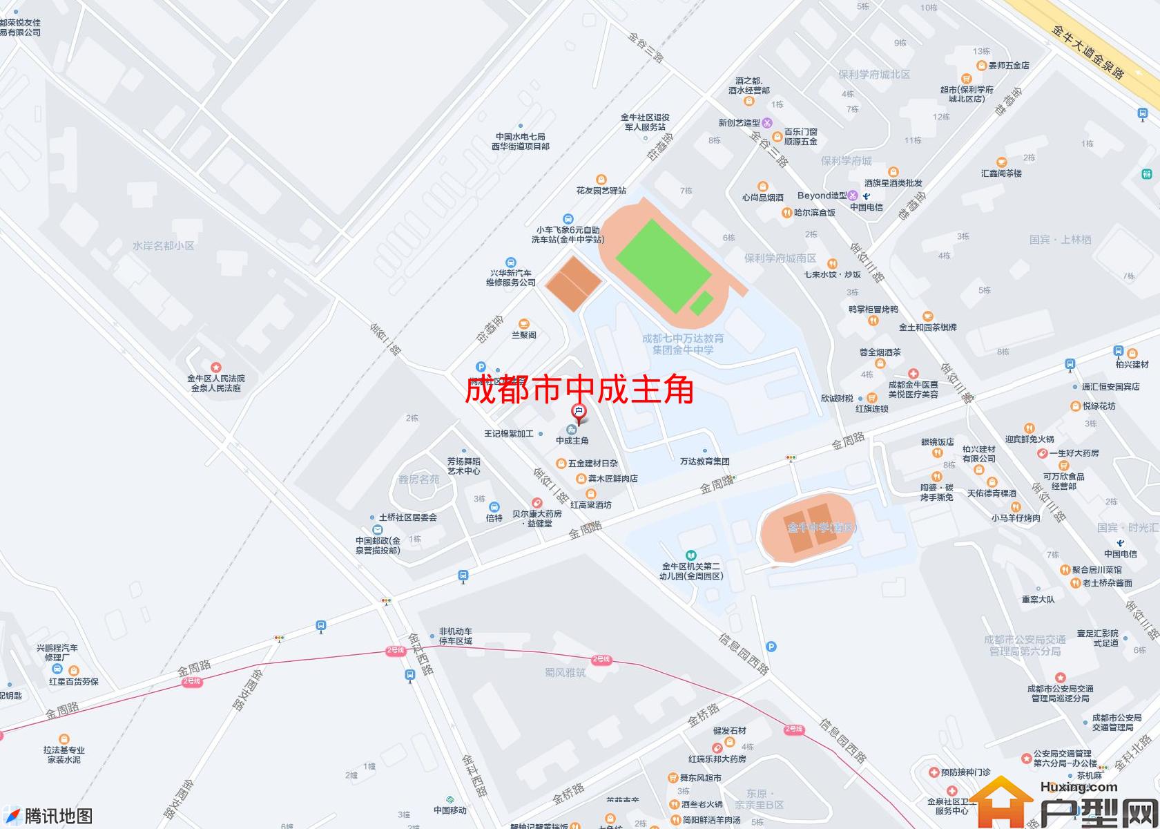 中成主角小区 - 户型网