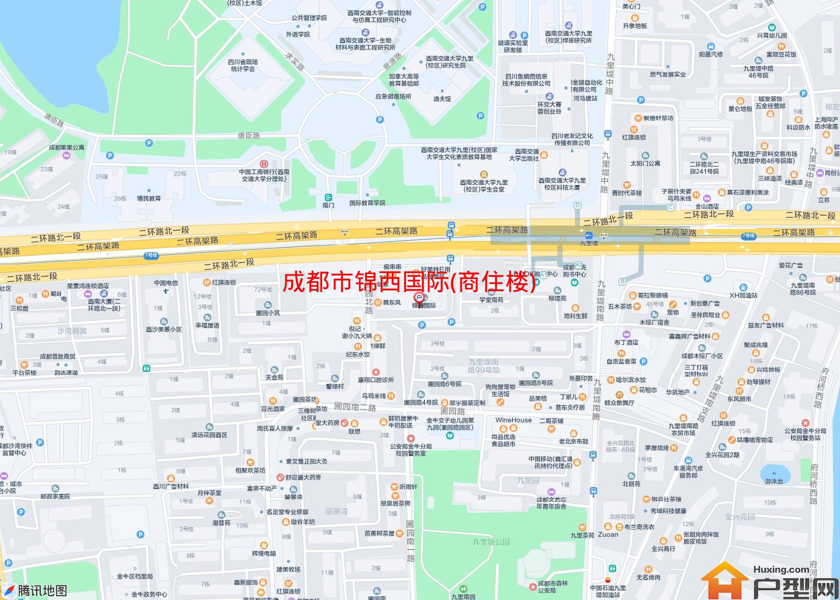 锦西国际(商住楼)小区 - 户型网