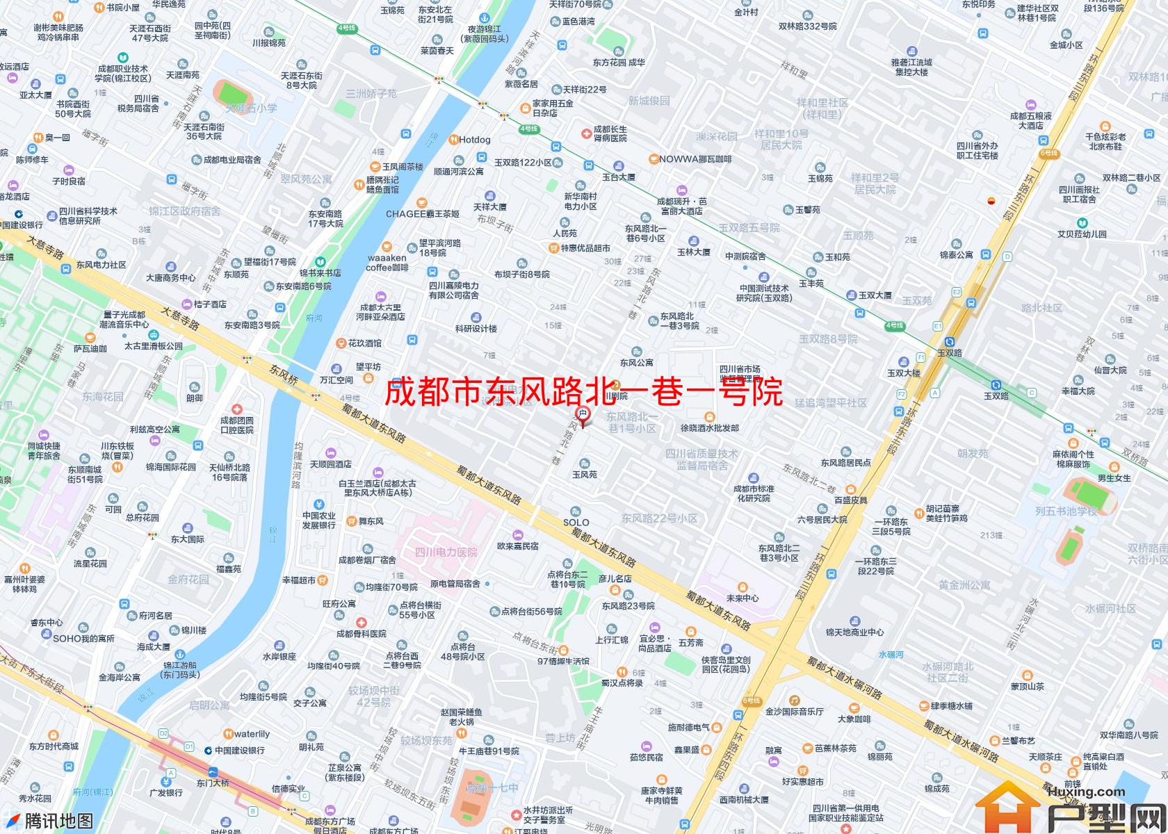 东风路北一巷一号院小区 - 户型网
