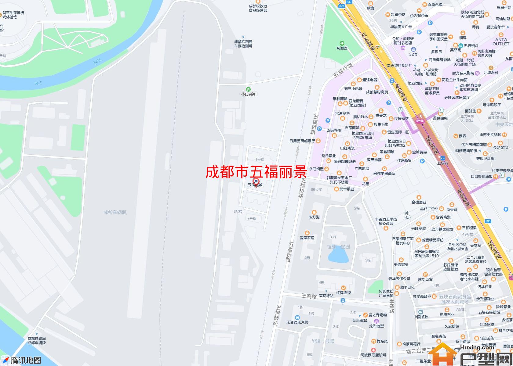 五福丽景小区 - 户型网