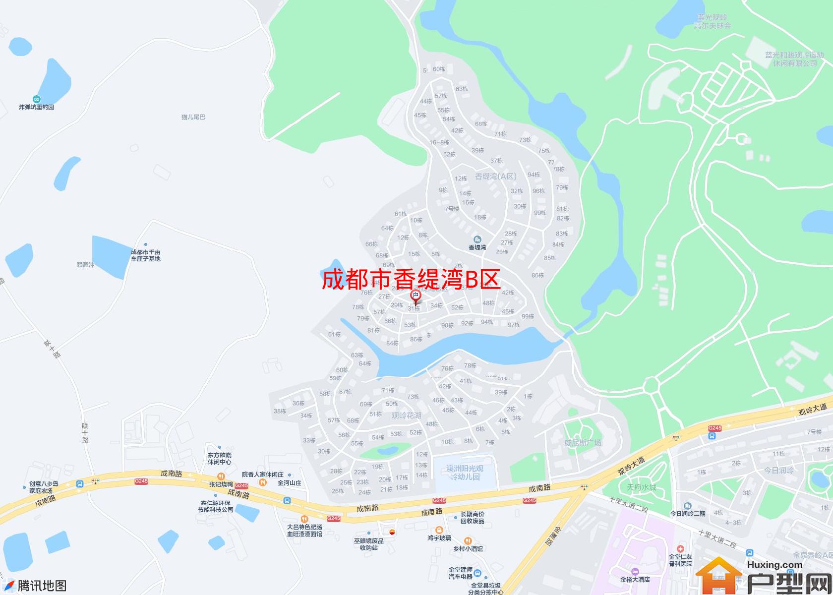 香缇湾B区小区 - 户型网