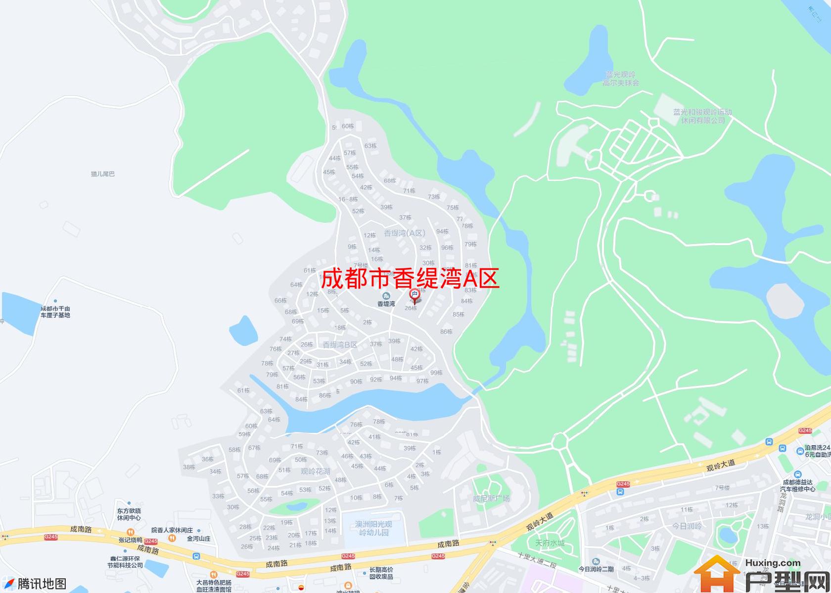 香缇湾A区小区 - 户型网