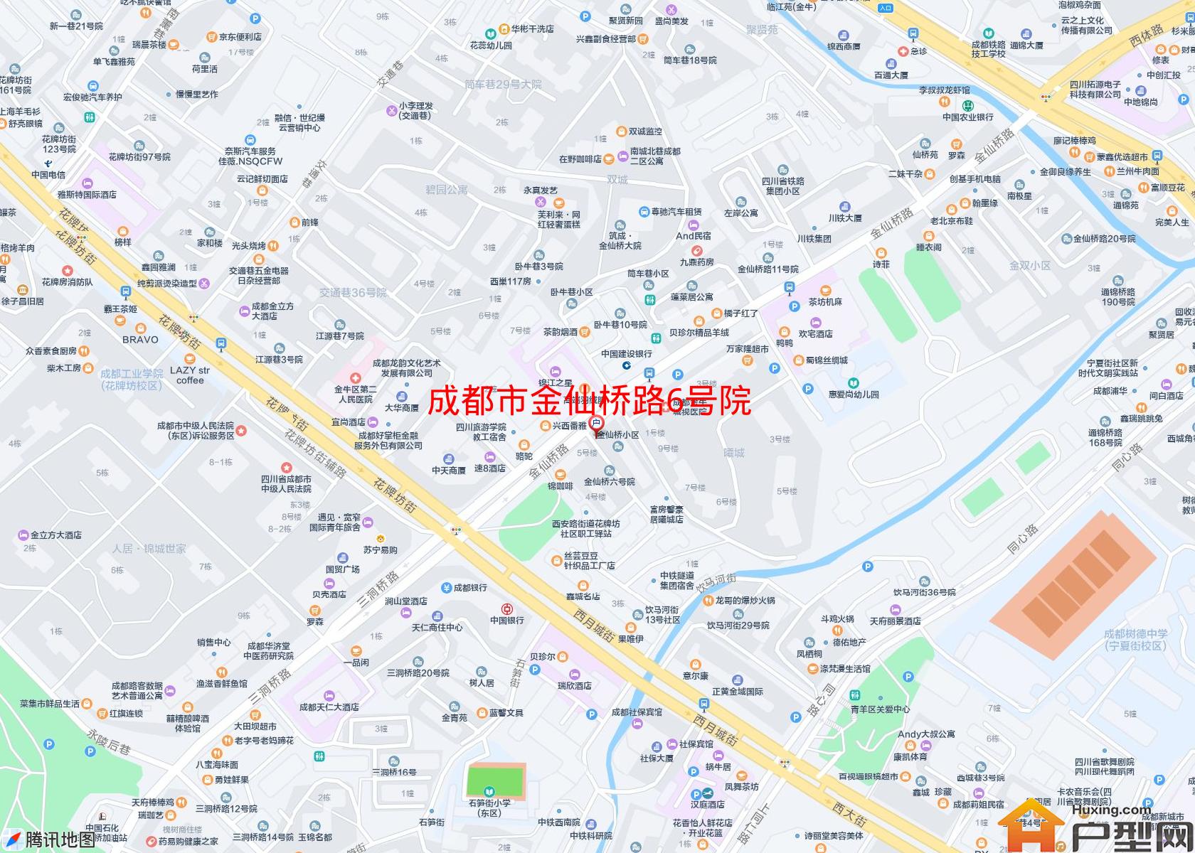 金仙桥路6号院小区 - 户型网