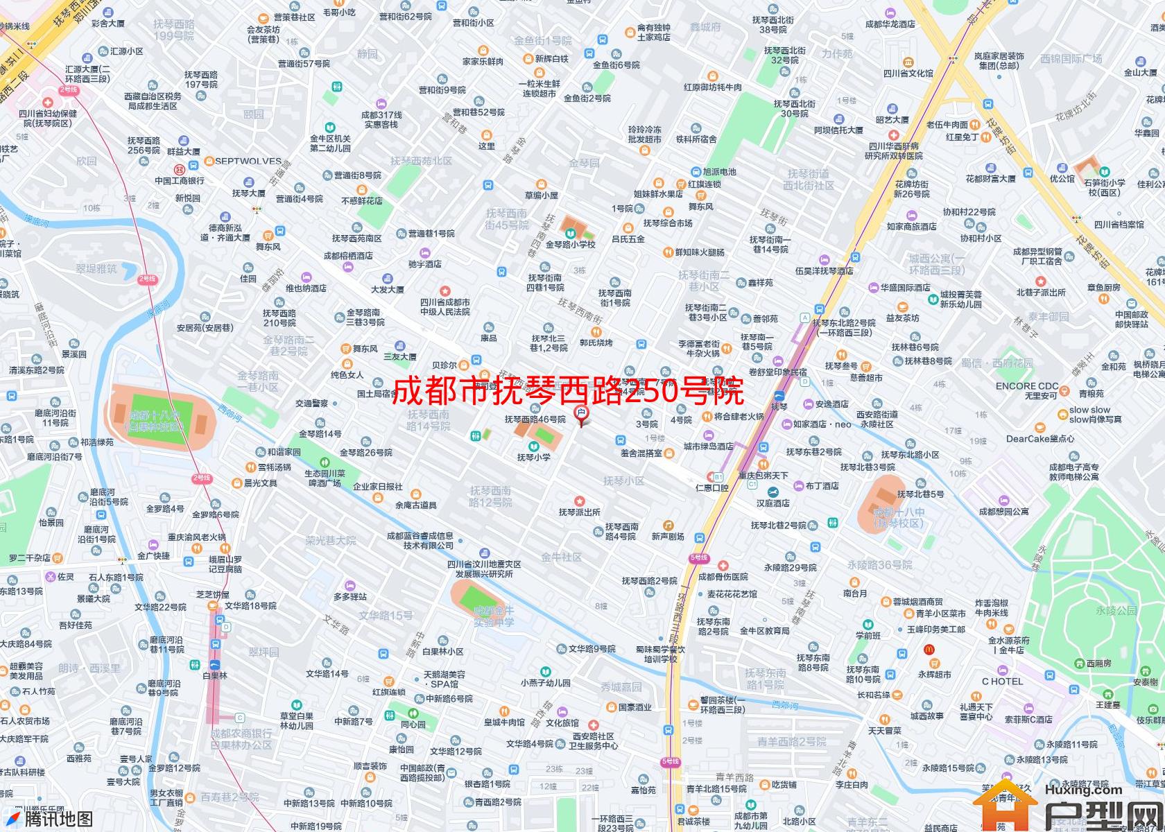 抚琴西路250号院小区 - 户型网