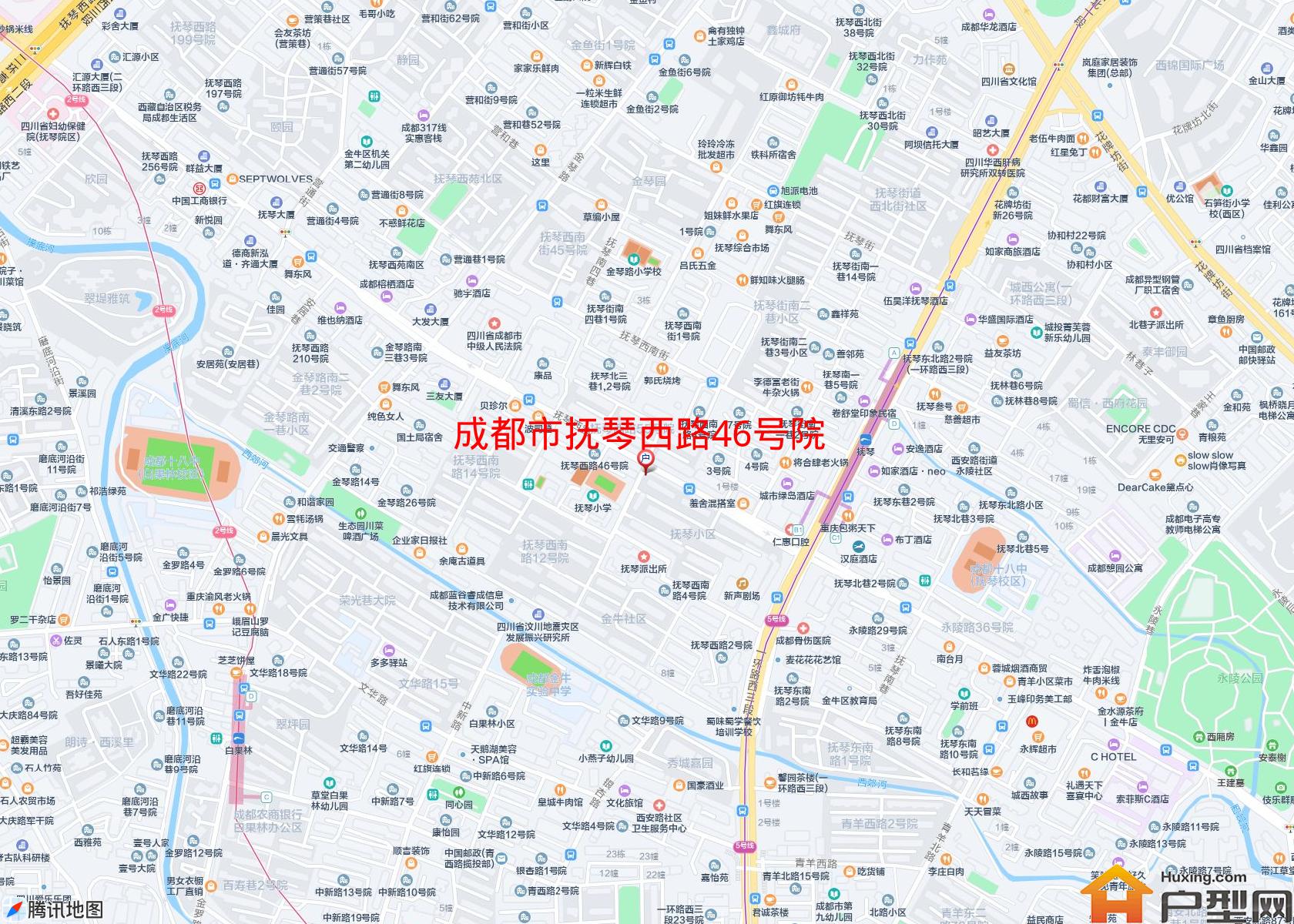 抚琴西路46号院小区 - 户型网