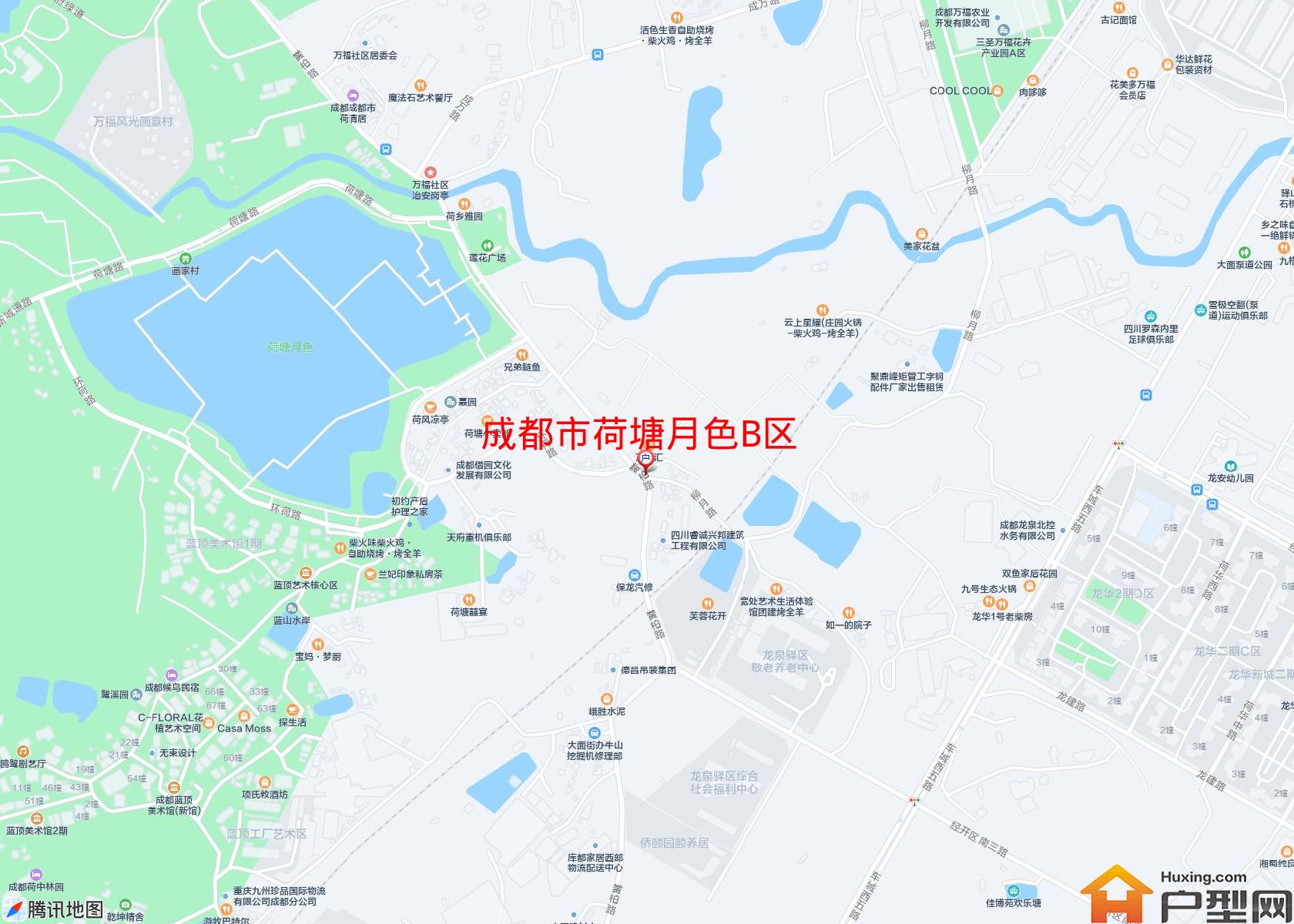荷塘月色B区小区 - 户型网