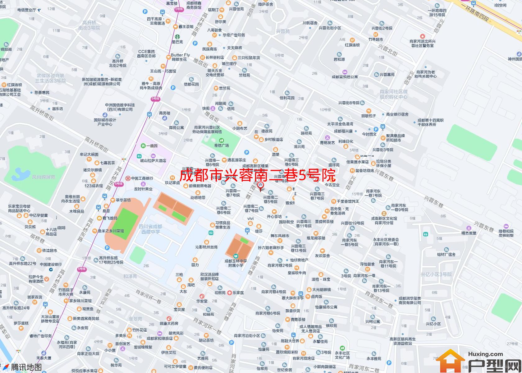 兴蓉南二巷5号院小区 - 户型网