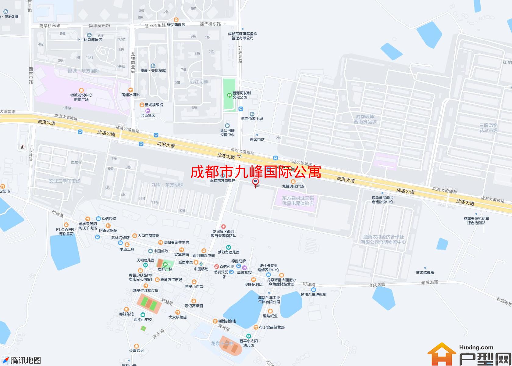 九峰国际公寓小区 - 户型网