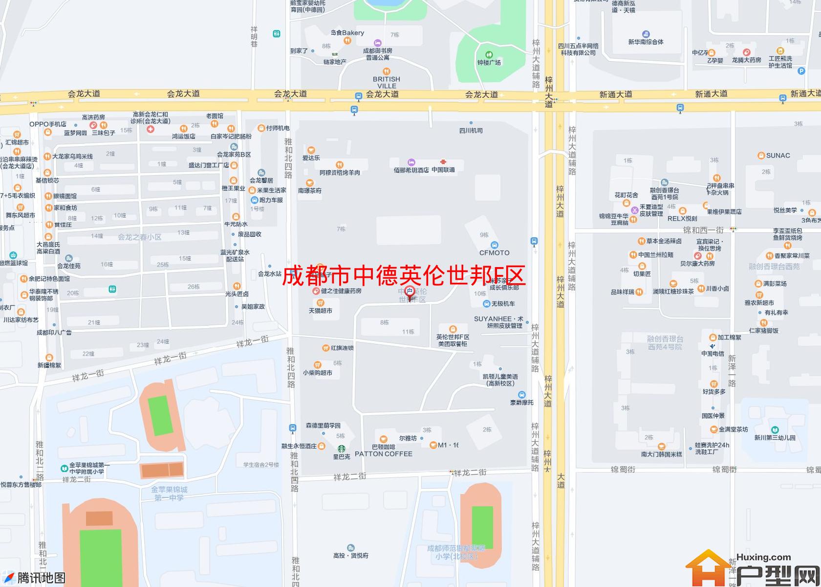 中德英伦世邦F区小区 - 户型网