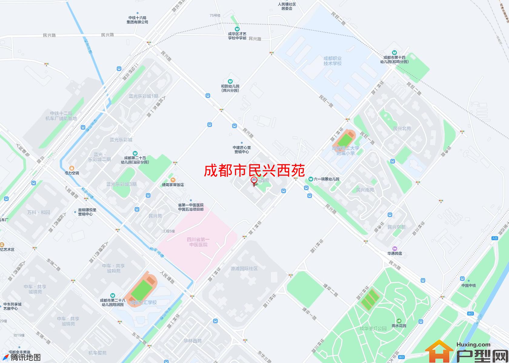 民兴西苑小区 - 户型网