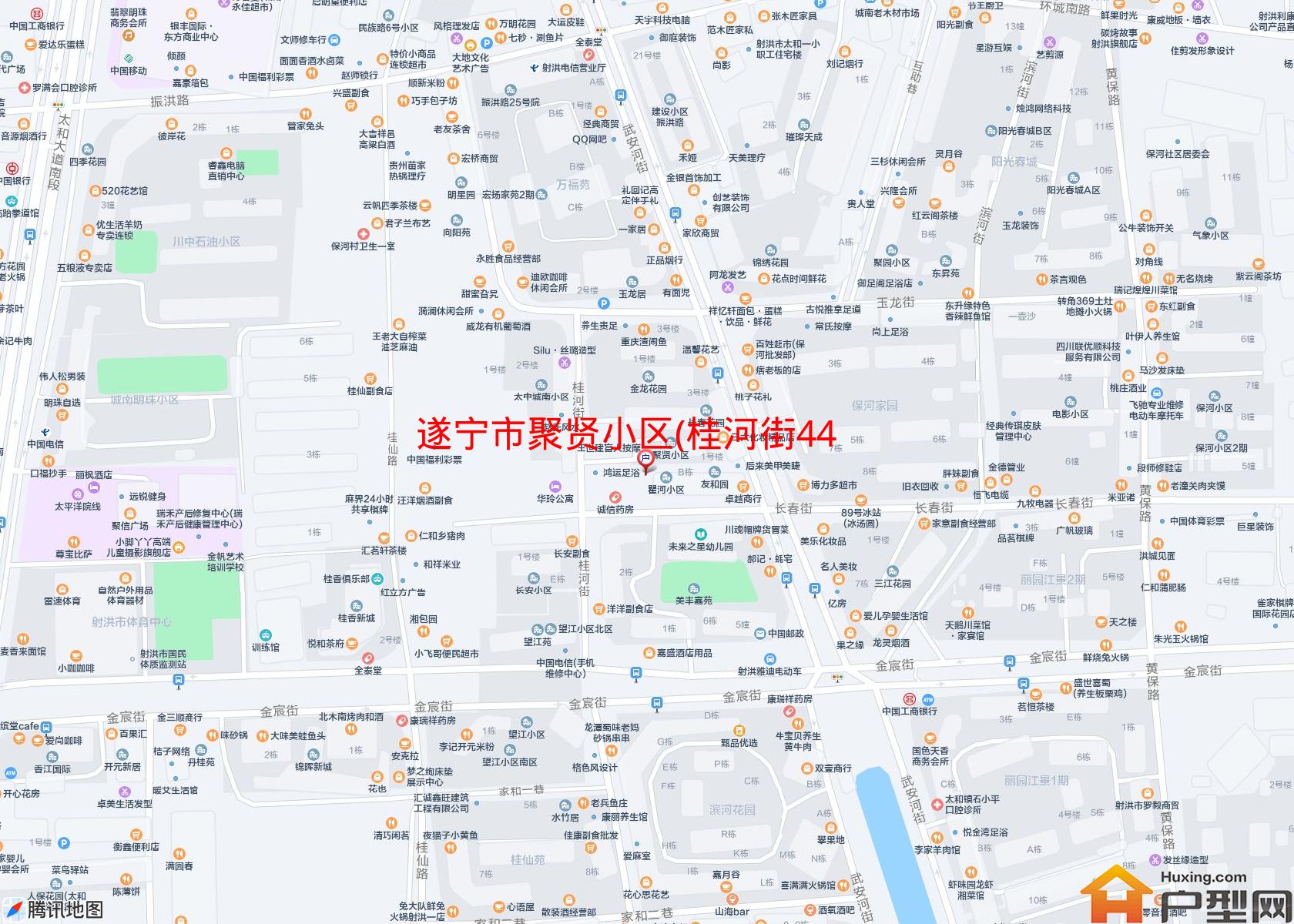 聚贤小区(桂河街44号)小区 - 户型网