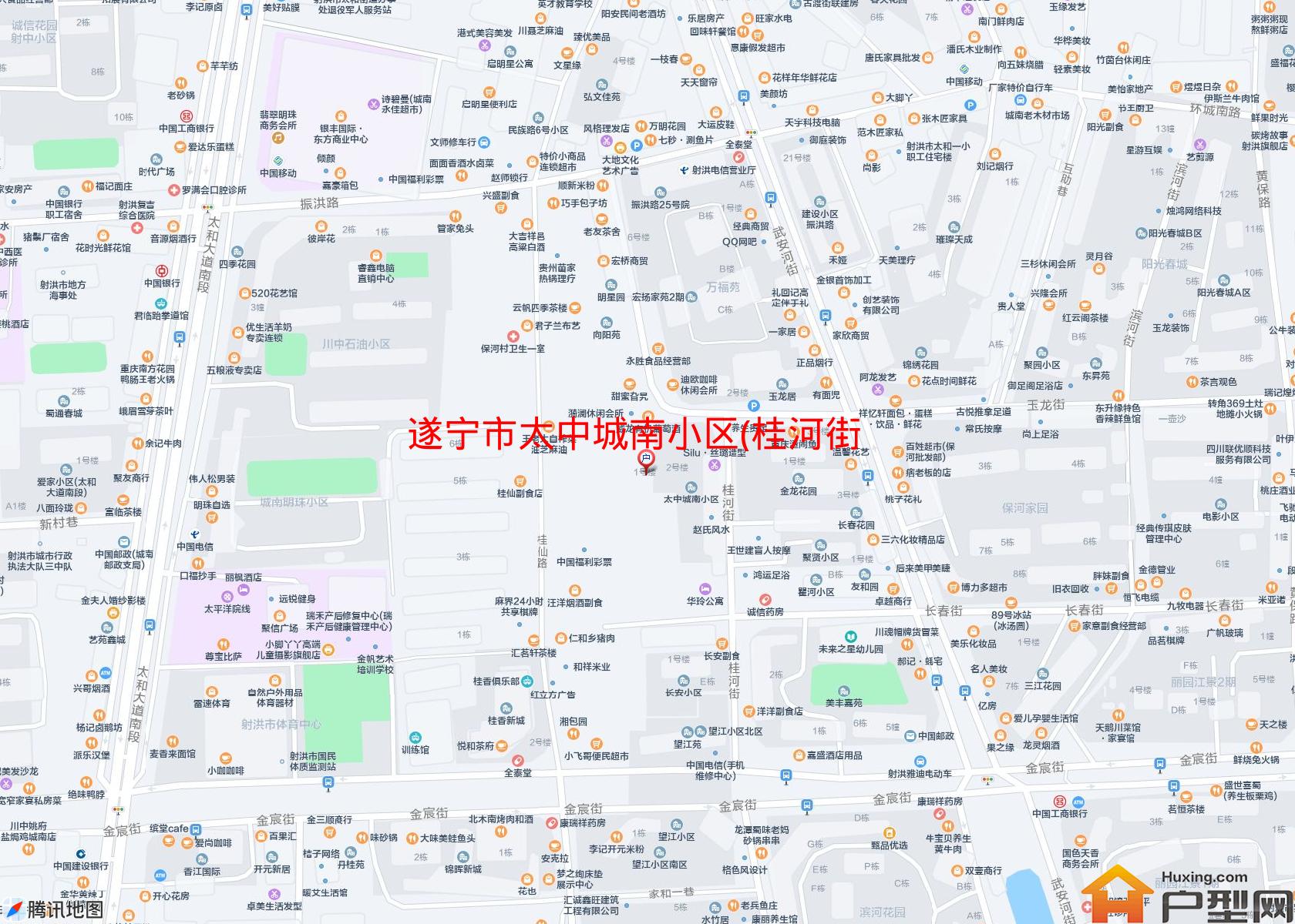 太中城南小区(桂河街7号)小区 - 户型网