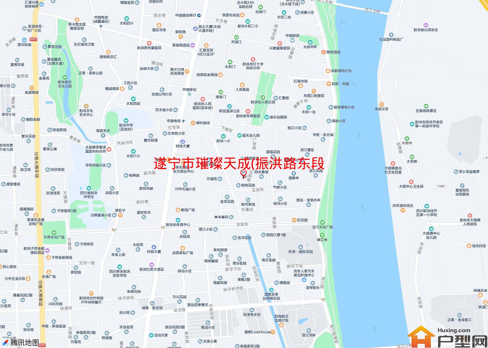 璀璨天成(振洪路东段123号)小区 - 户型网