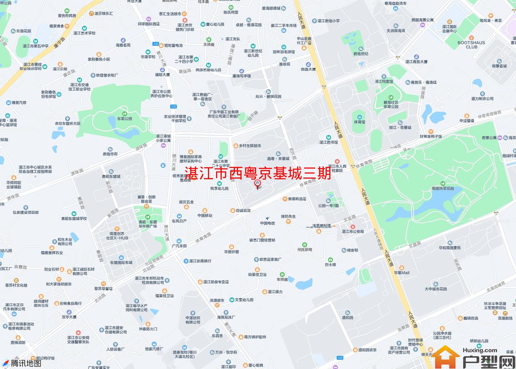 西粤京基城三期小区 - 户型网