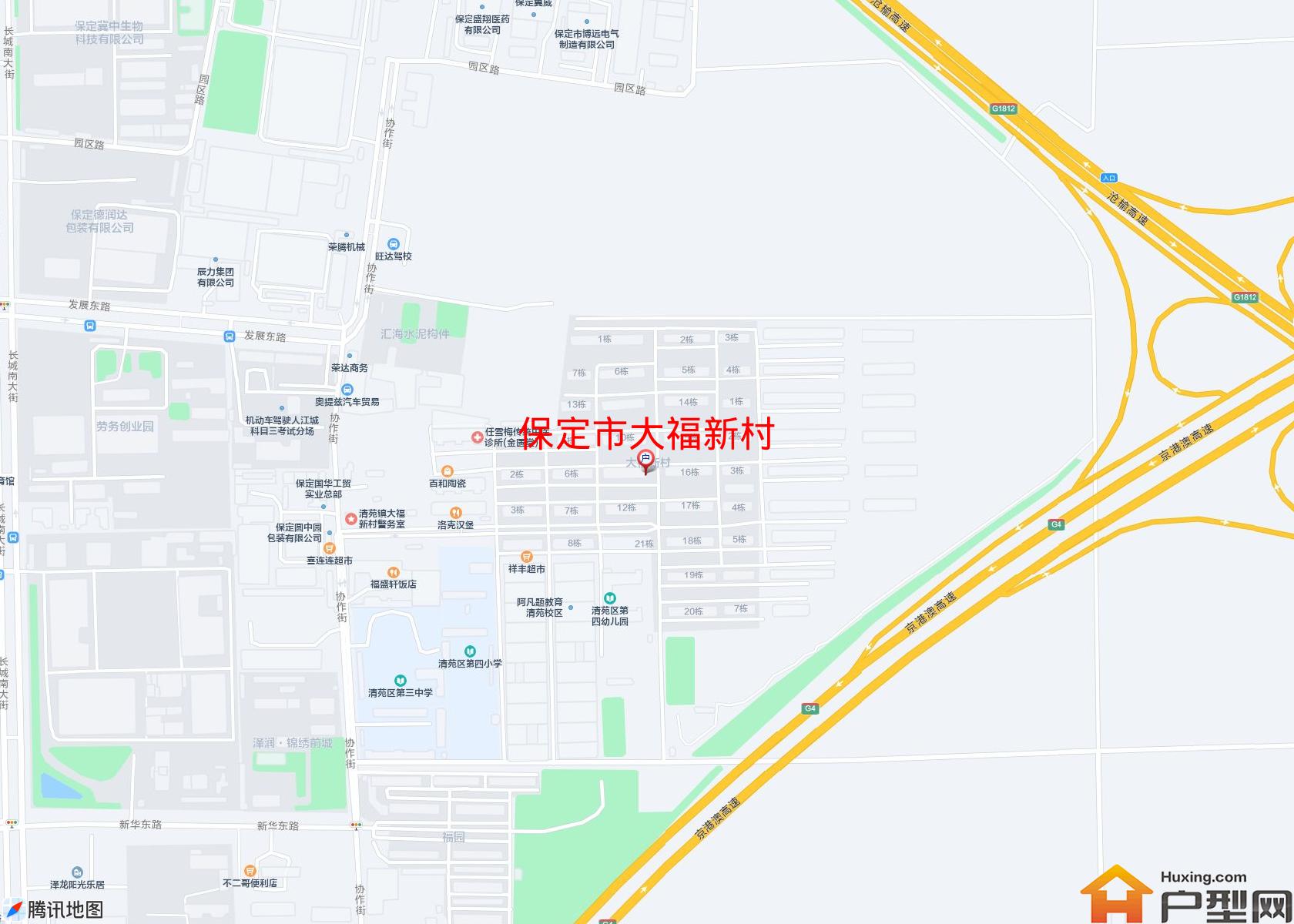大福新村小区 - 户型网
