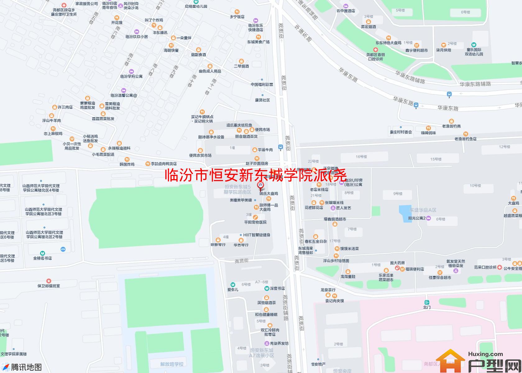 恒安新东城学院派(尧贤街)小区 - 户型网
