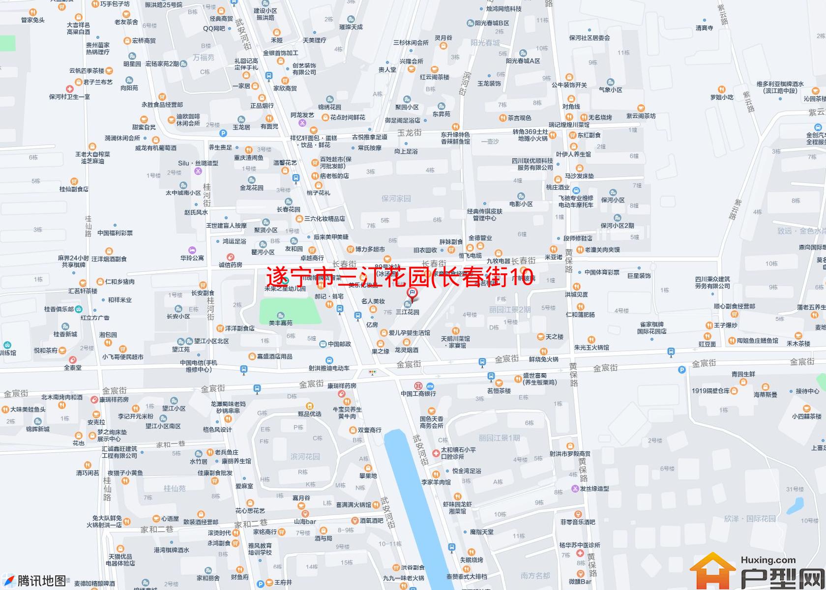 三江花园(长春街100号)小区 - 户型网