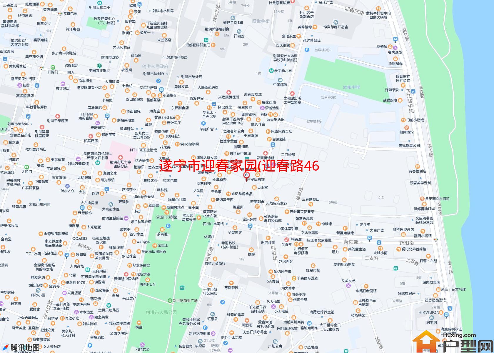 迎春家园(迎春路46号)小区 - 户型网