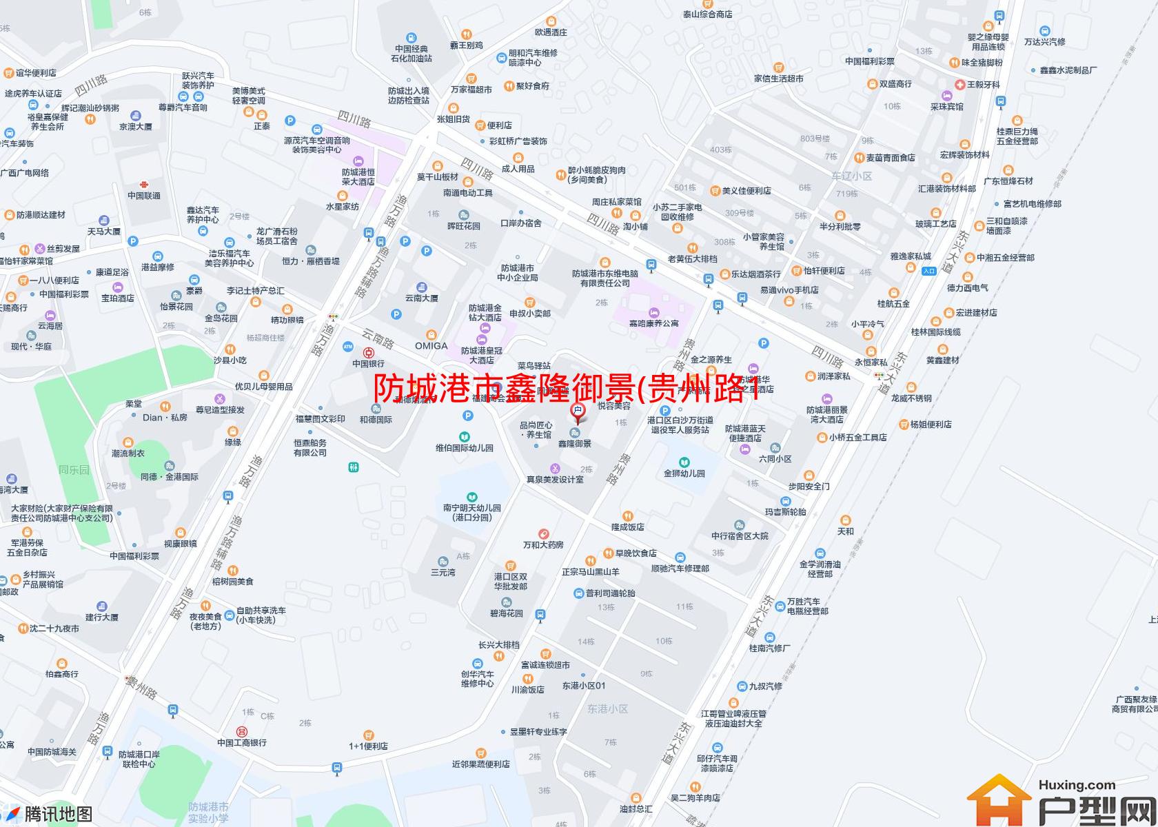 鑫隆御景(贵州路12号)小区 - 户型网